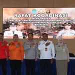 RAPAT KOORDINASI KARHUTLAH OGAN ILIR DIGELAR DI AULA POLRES, BMKG TEKANKAN DETEKSI DINI CUACA EKSTREM